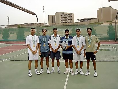 فريق التنس الأرضي لعام 1426 هـ