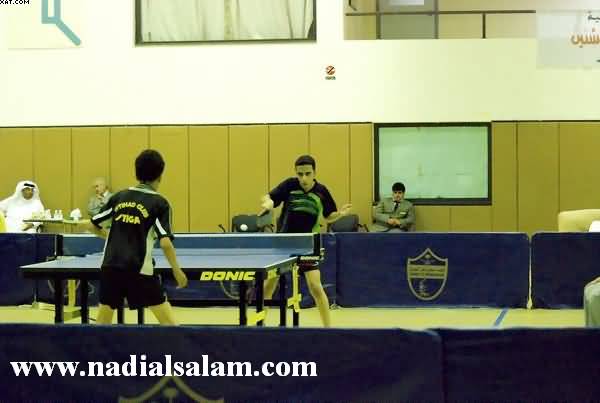 فريق الناشئين لكرة الطاولة مع الإتحاد - نهائي المملكة - 30/3