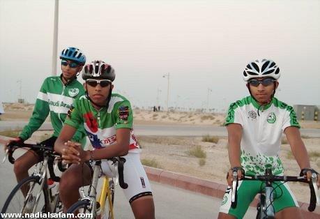 اللاعبون الذين شاركوا في السباق ومثلوا نادينا خير تمثيل